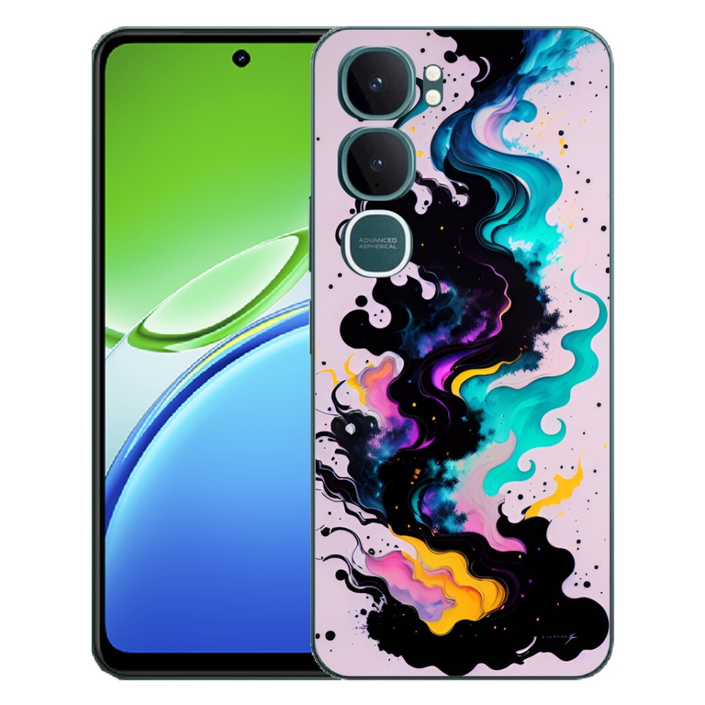 Gelový kryt mmCase na Vivo Y21d - abstraktní motiv 4