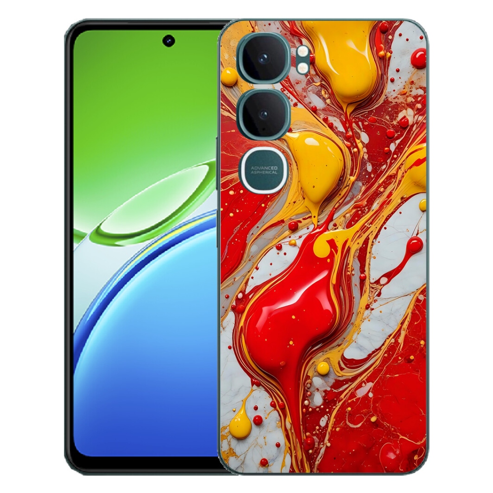 Gelový kryt mmCase na Vivo Y21d - abstraktní motiv 42