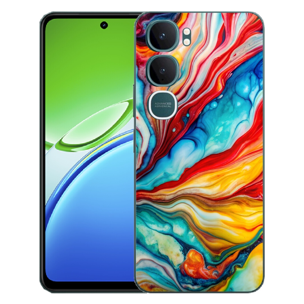 Gelový kryt mmCase na Vivo Y21d - abstraktní motiv 58