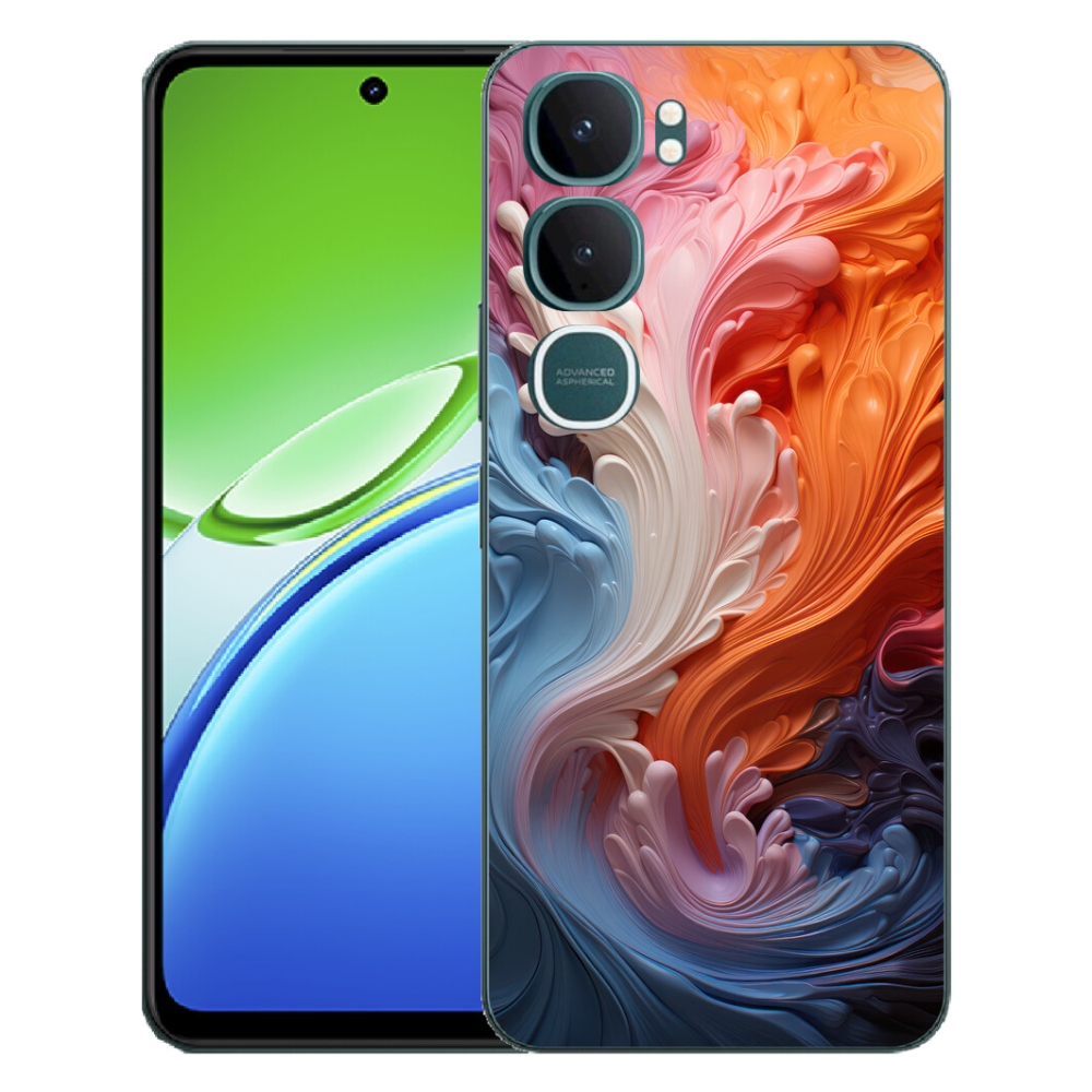 Gelový kryt mmCase na Vivo Y21d - abstraktní motiv 8