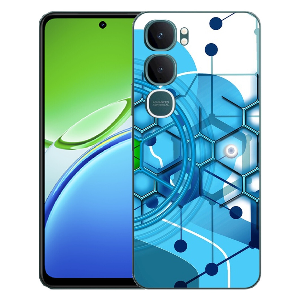 Gelový kryt mmCase na Vivo Y21d - abstraktní vzor 2