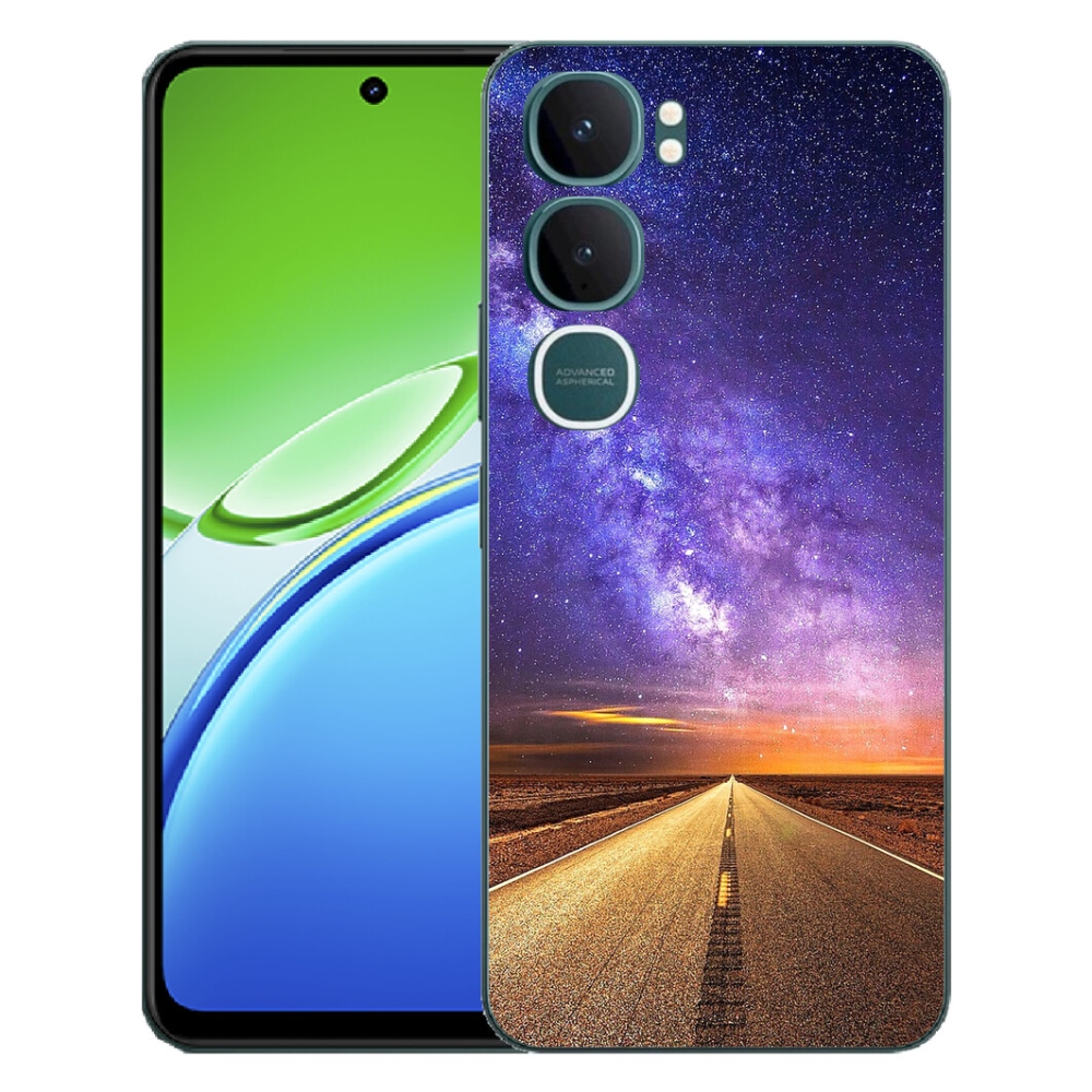 Gelový kryt mmCase na Vivo Y21d - americká silnice