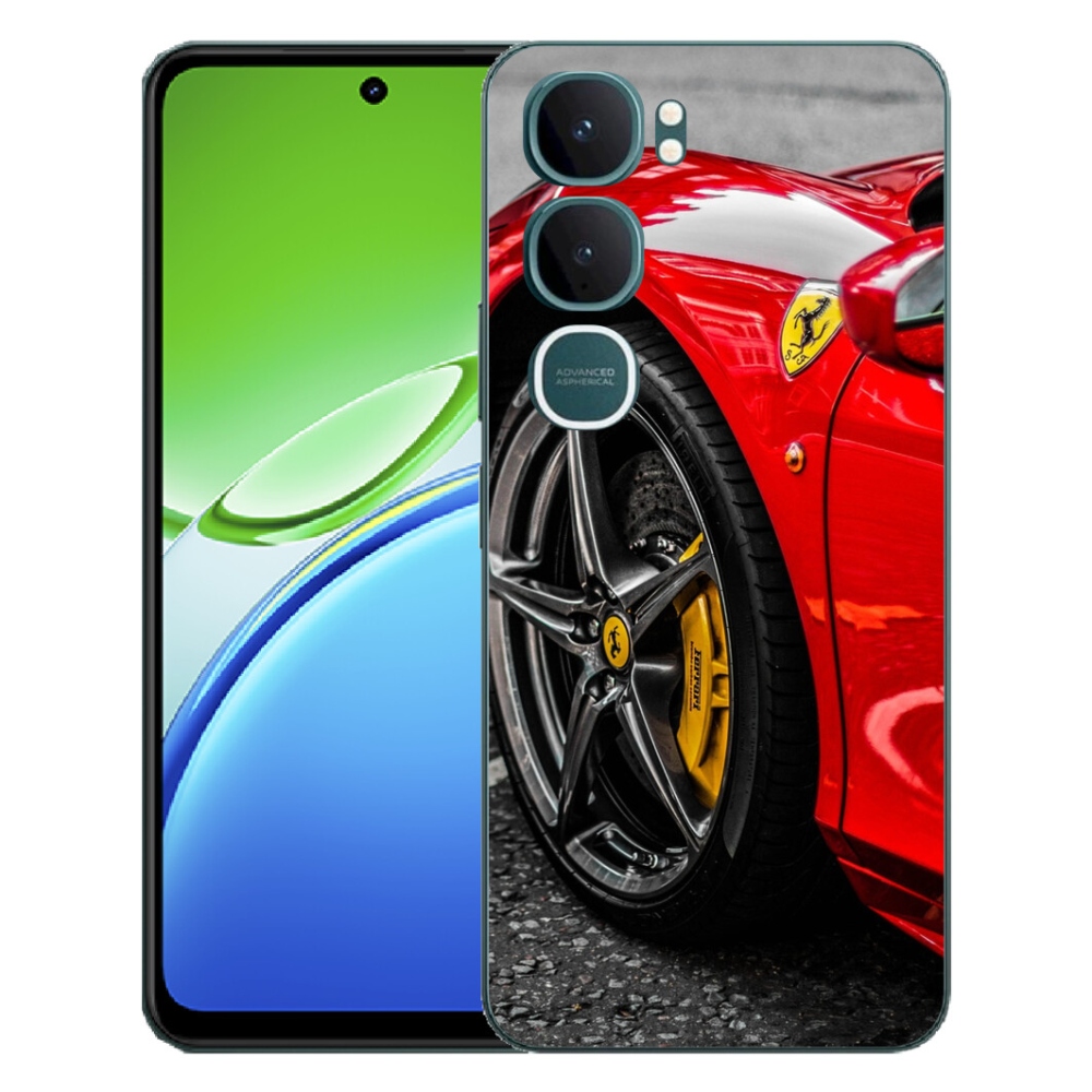 Gelový kryt mmCase na Vivo Y21d - auto 1