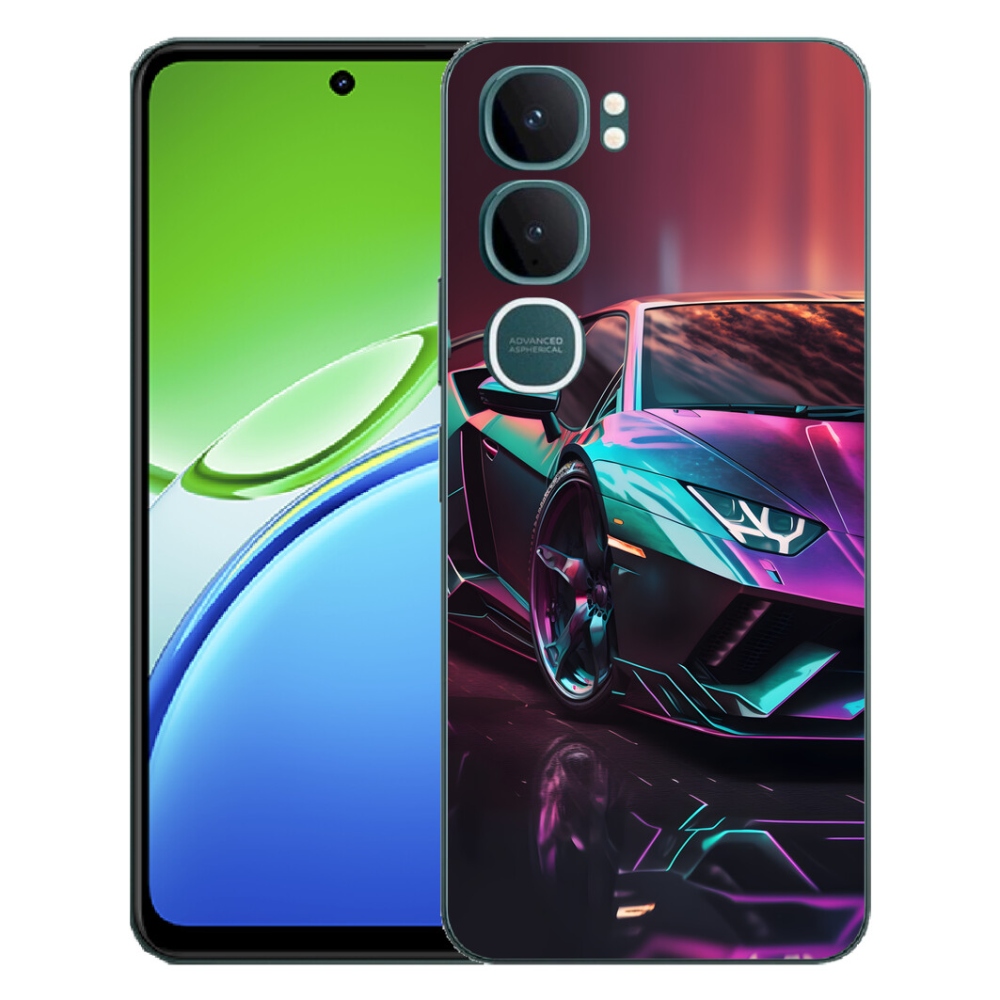 Gelový kryt mmCase na Vivo Y21d - auto 8