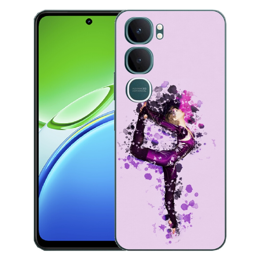 Gelový kryt mmCase na Vivo Y21d - baletka
