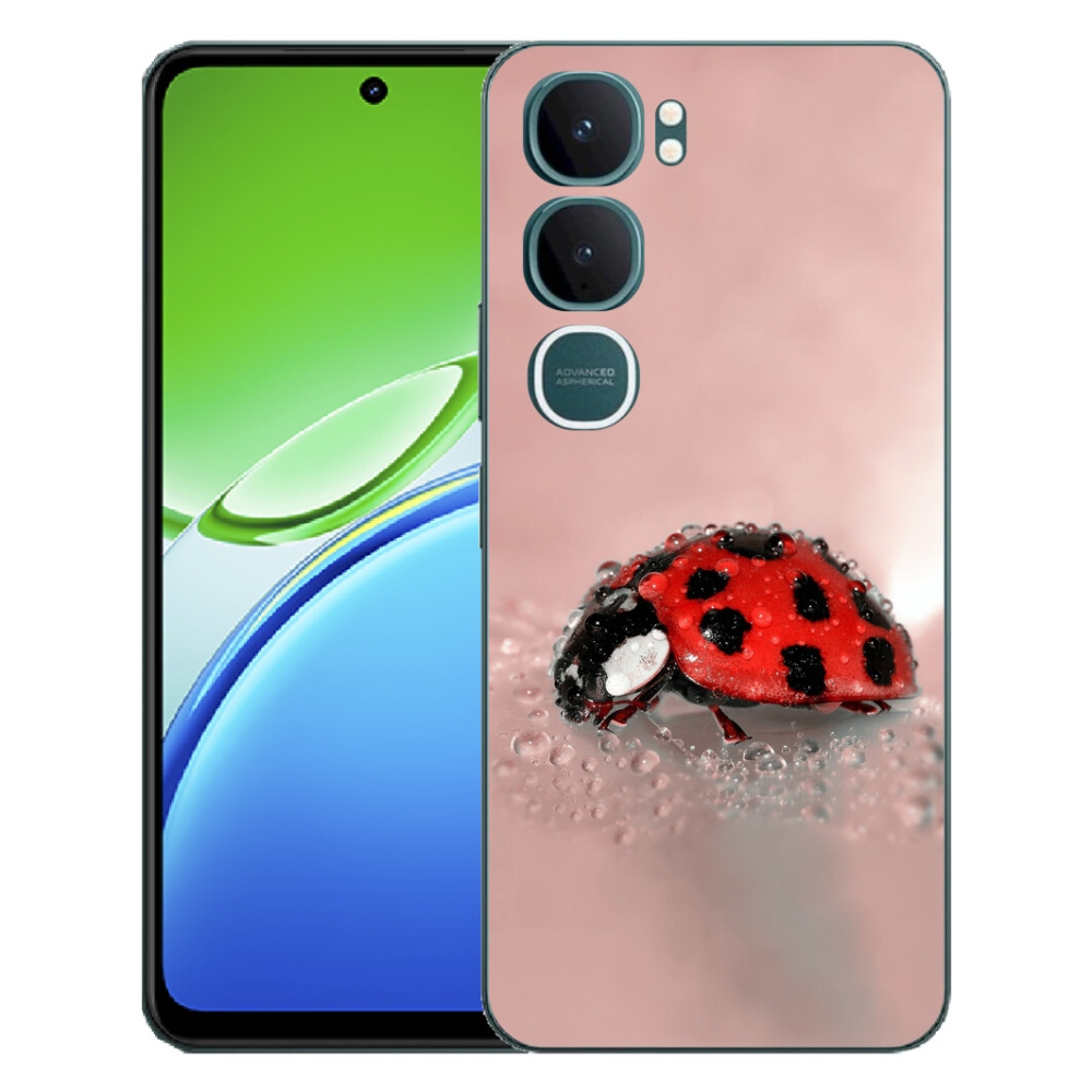 Gelový kryt mmCase na Vivo Y21d - beruška