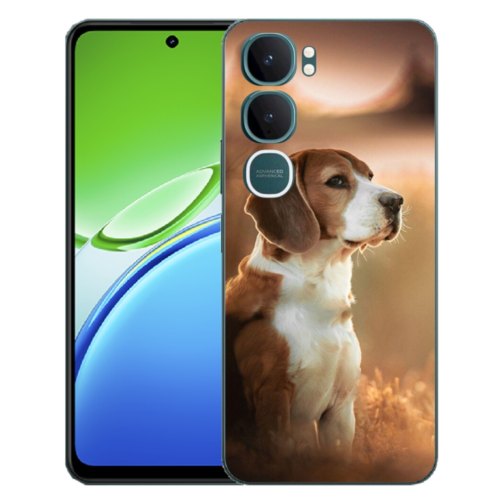 Gelový kryt mmCase na Vivo Y21d - bígl