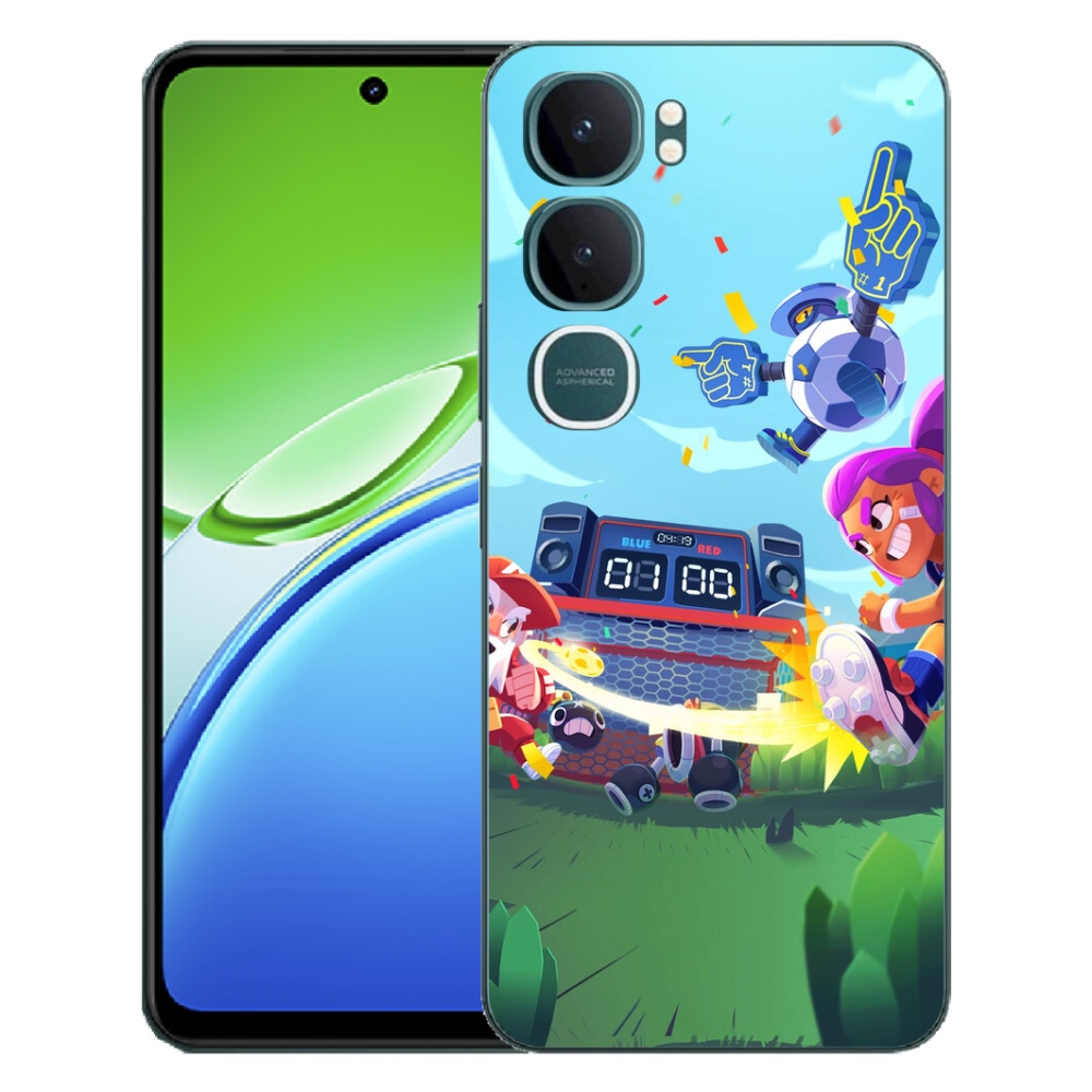 Gelový kryt mmCase na Vivo Y21d - brawl stars 1