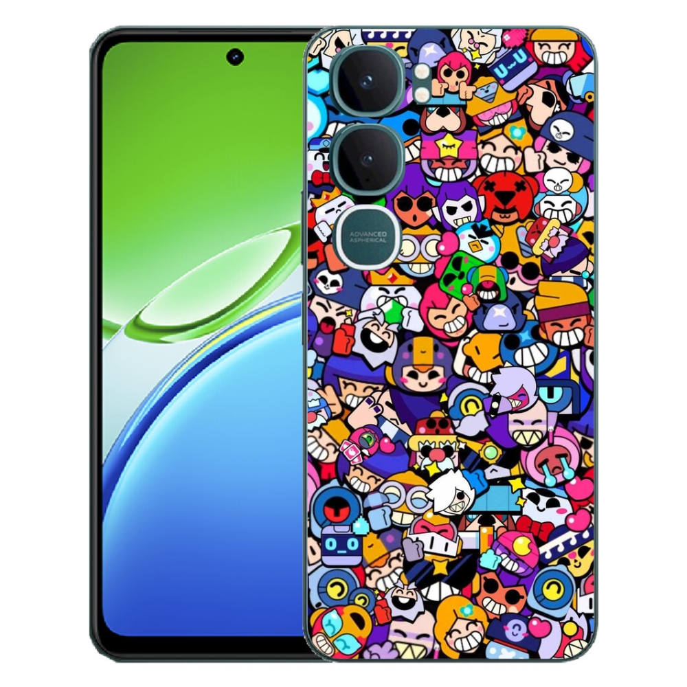 Gelový kryt mmCase na Vivo Y21d - brawl stars 2