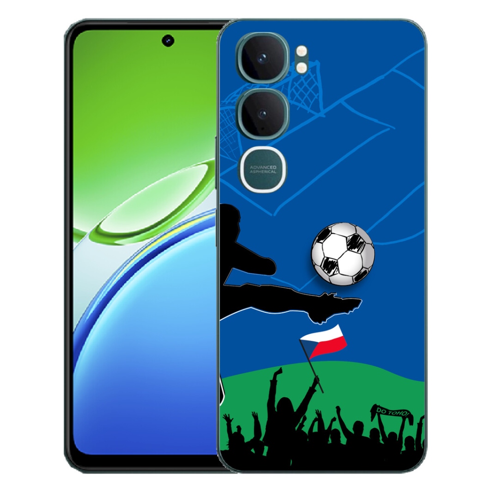 Gelový kryt mmCase na Vivo Y21d - fanoušci fotbalu