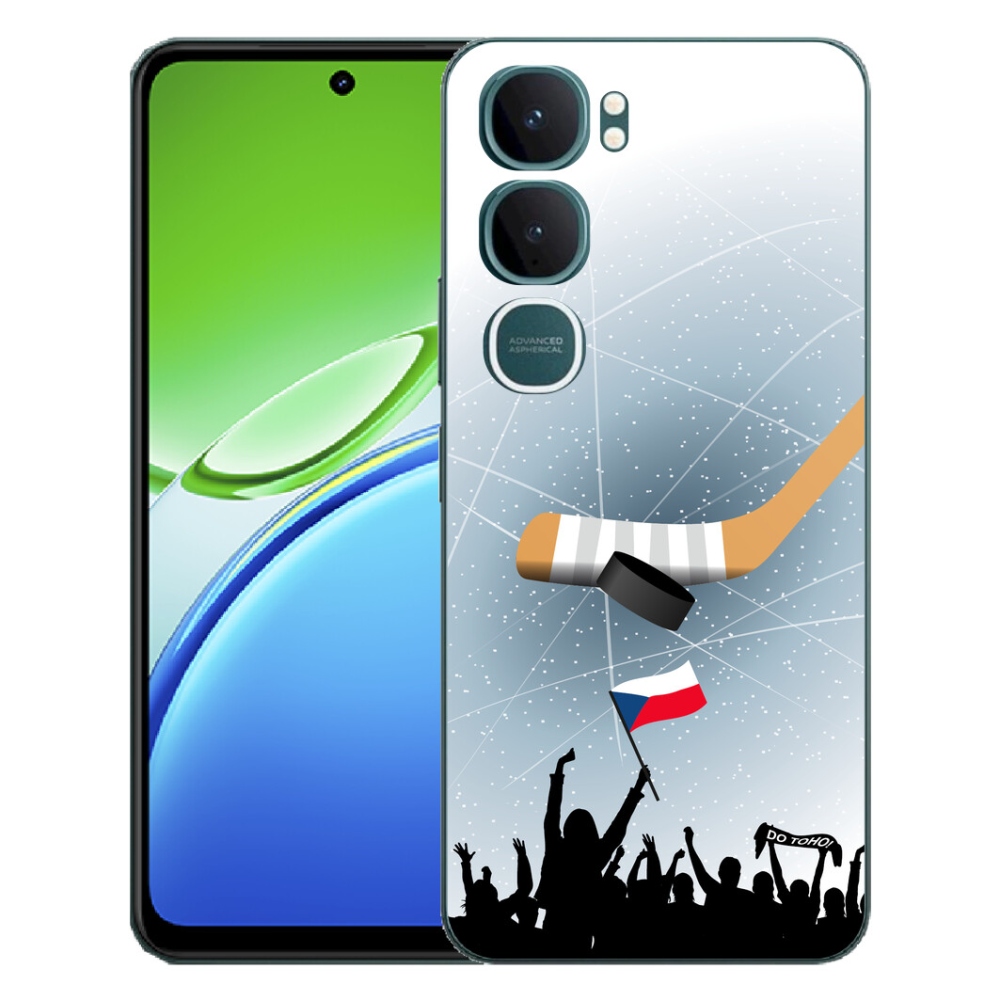 Gelový kryt mmCase na Vivo Y21d - fanoušci hokeje