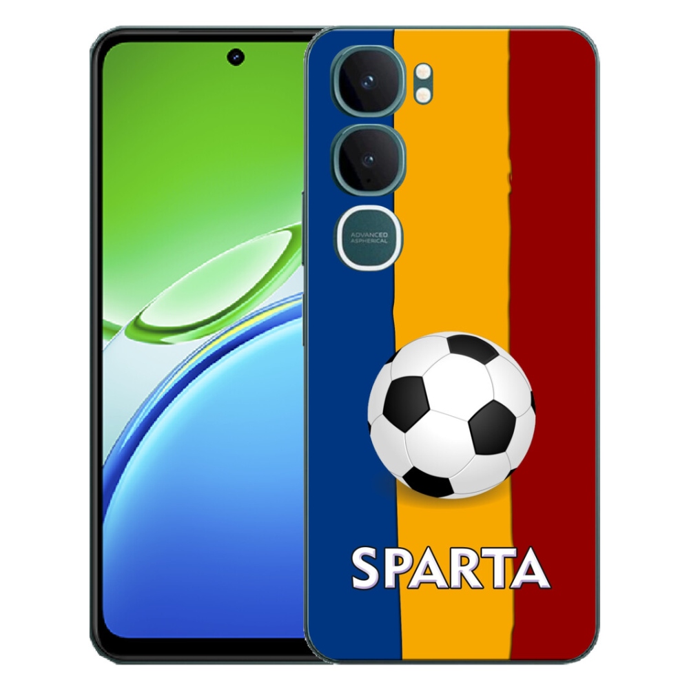 Gelový kryt mmCase na Vivo Y21d - fotbal 1