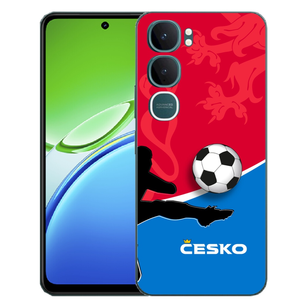 Gelový kryt mmCase na Vivo Y21d - fotbal Česko 2
