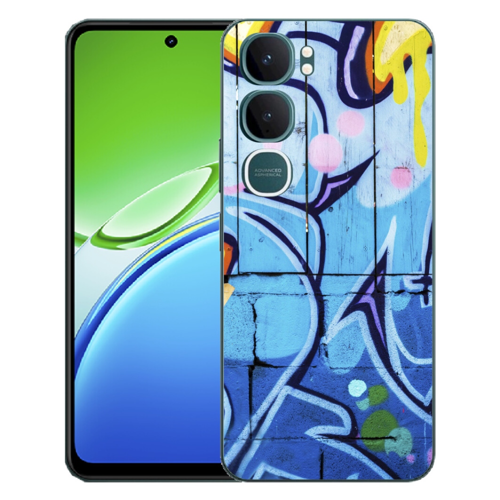 Gelový kryt mmCase na Vivo Y21d - graffiti
