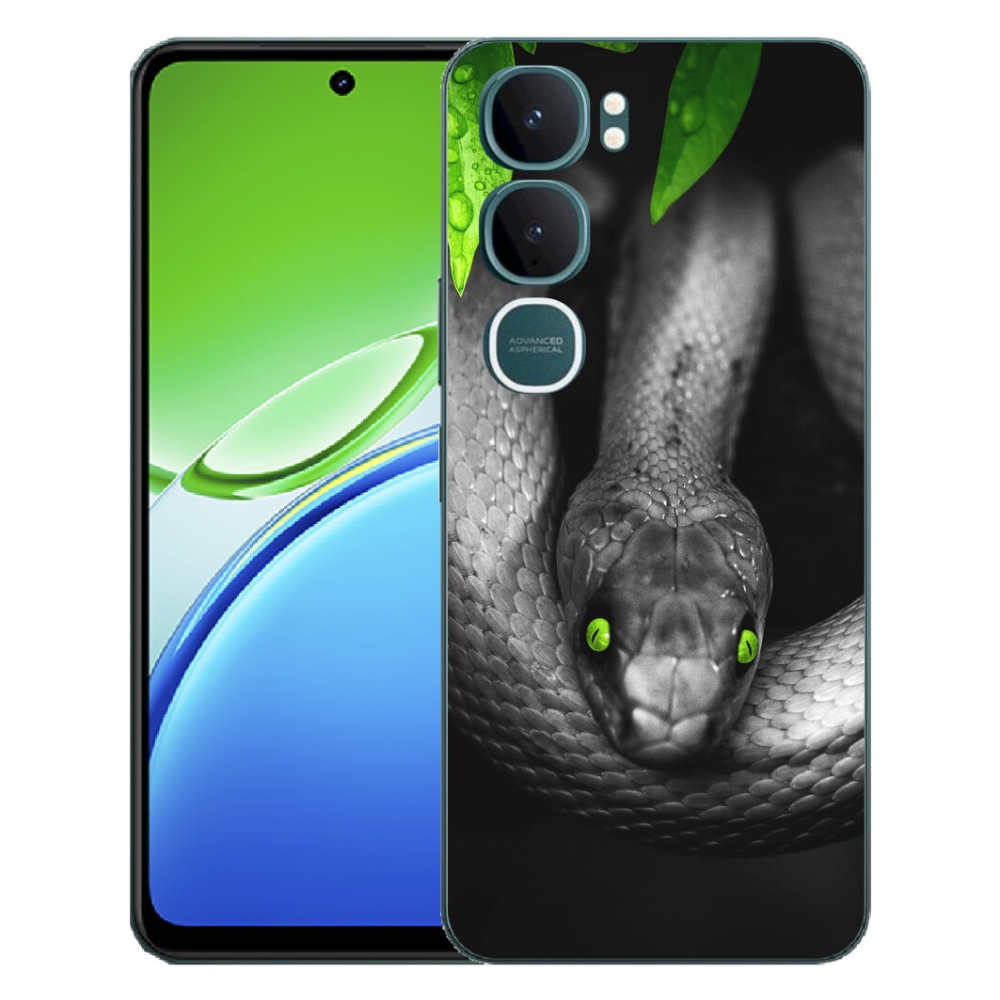 Gelový kryt mmCase na Vivo Y21d - had