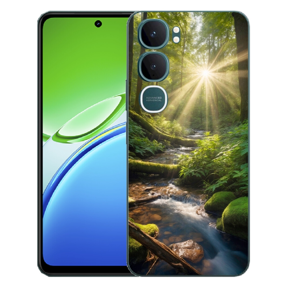 Gelový kryt mmCase na Vivo Y21d - hlubina lesa