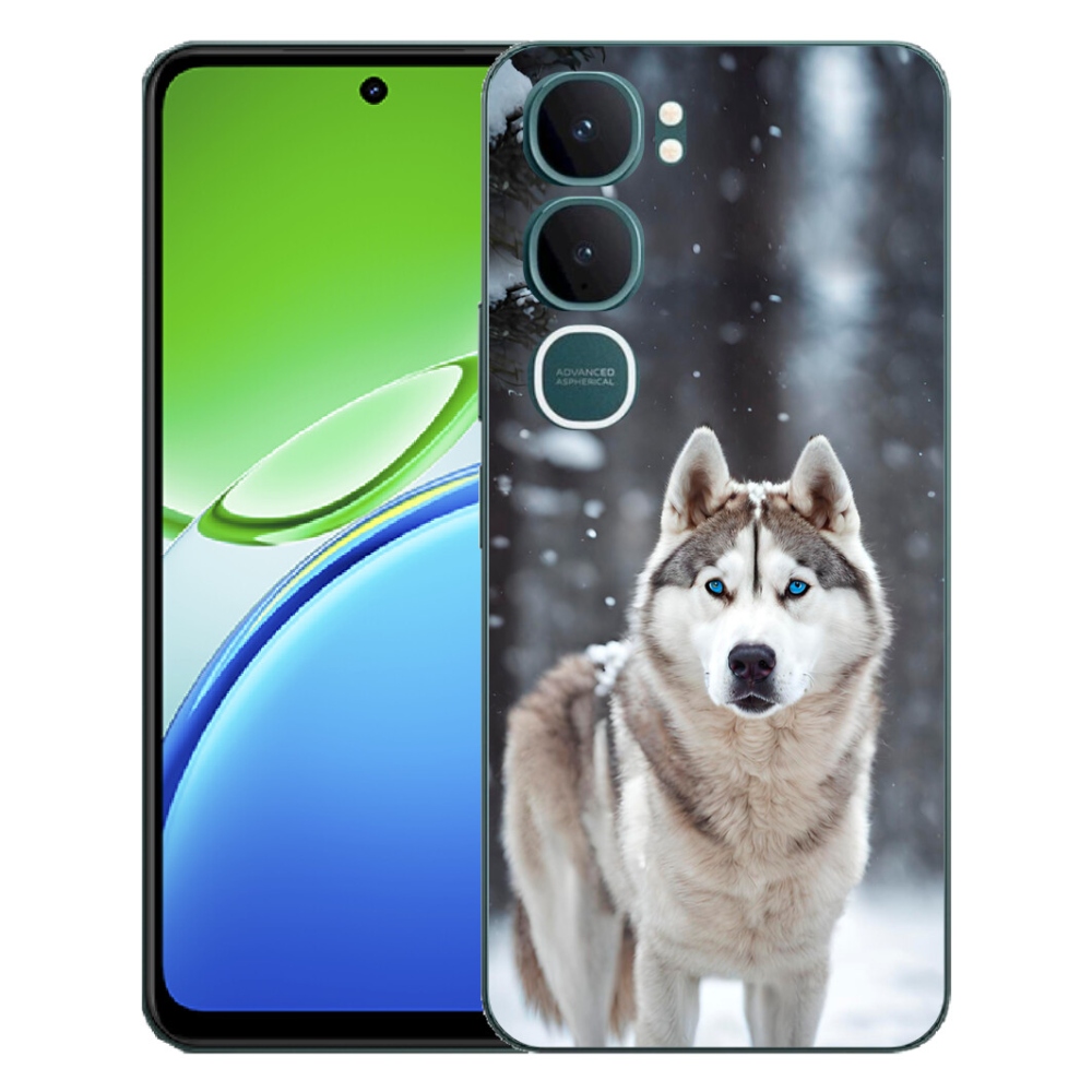 Gelový kryt mmCase na Vivo Y21d - husky 2