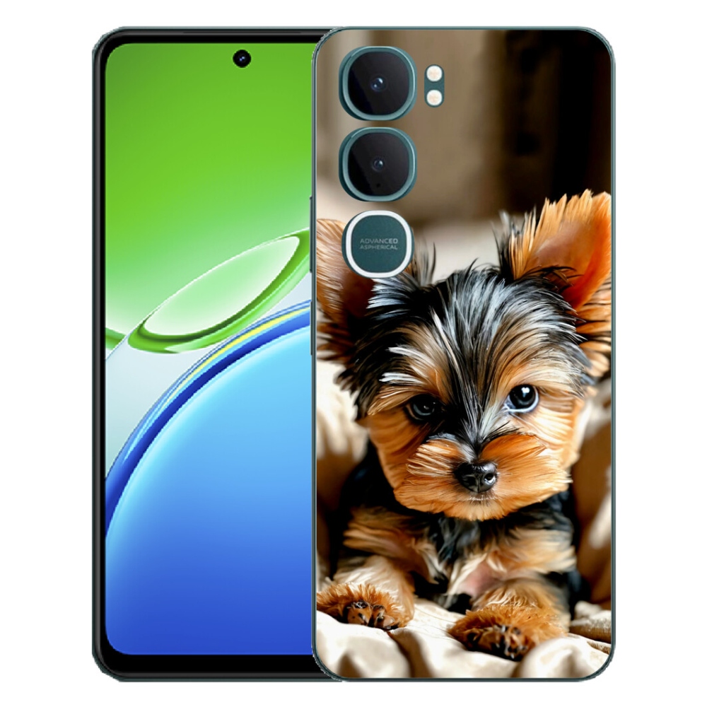 Gelový kryt mmCase na Vivo Y21d - jorkšír 11