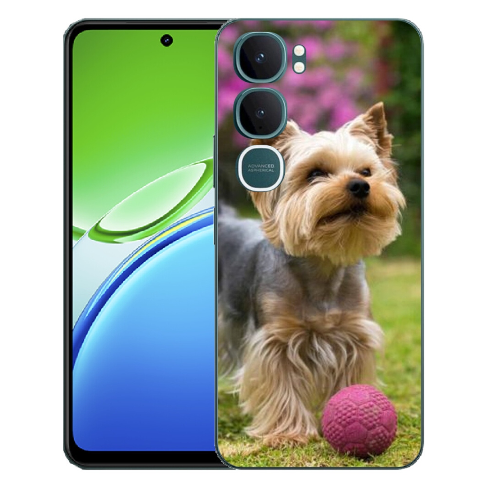 Gelový kryt mmCase na Vivo Y21d - jorkšír 4