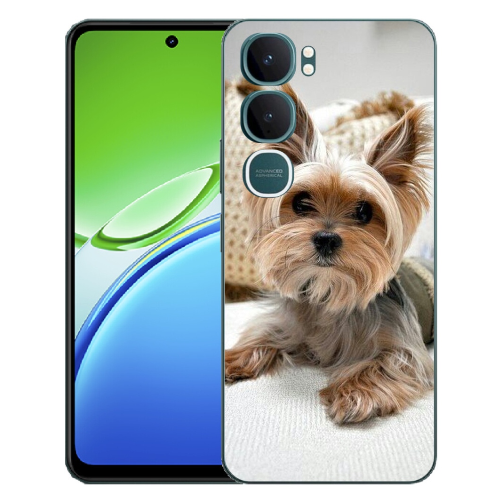 Gelový kryt mmCase na Vivo Y21d - jorkšír 5