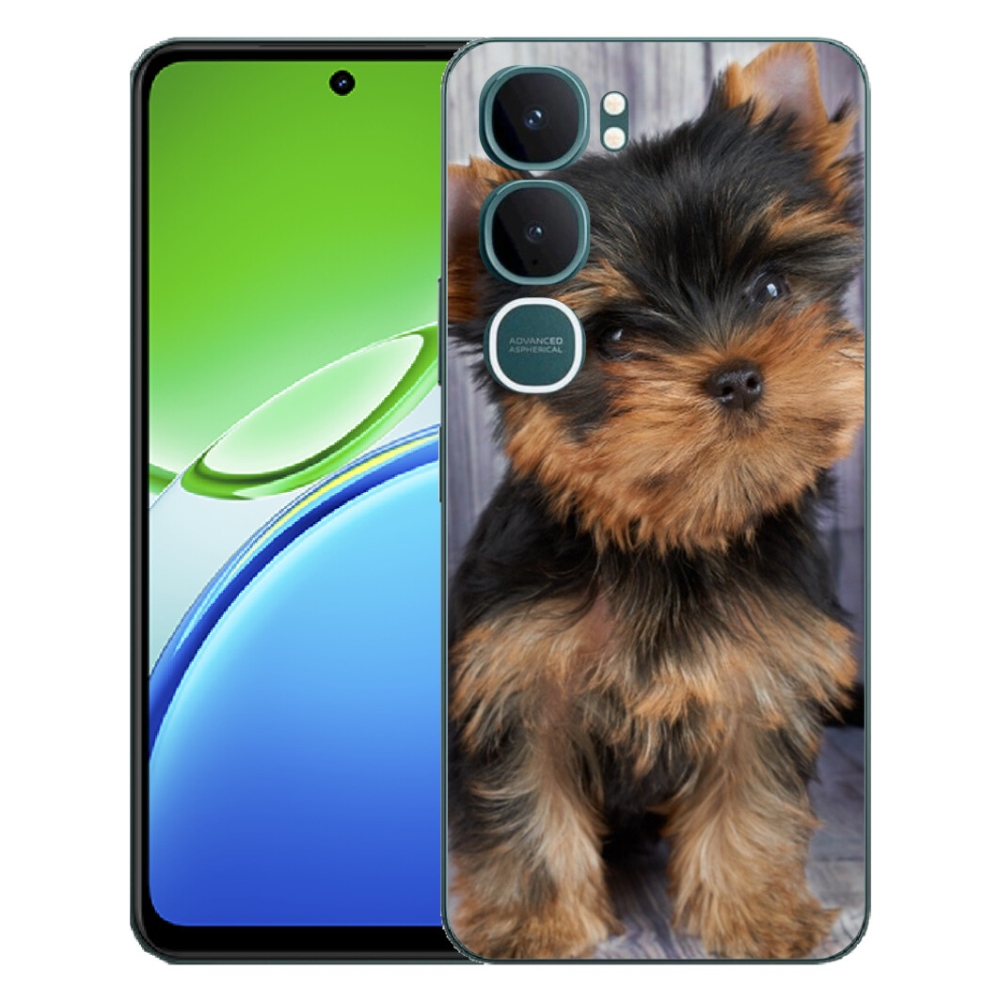 Gelový kryt mmCase na Vivo Y21d - jorkšír 9