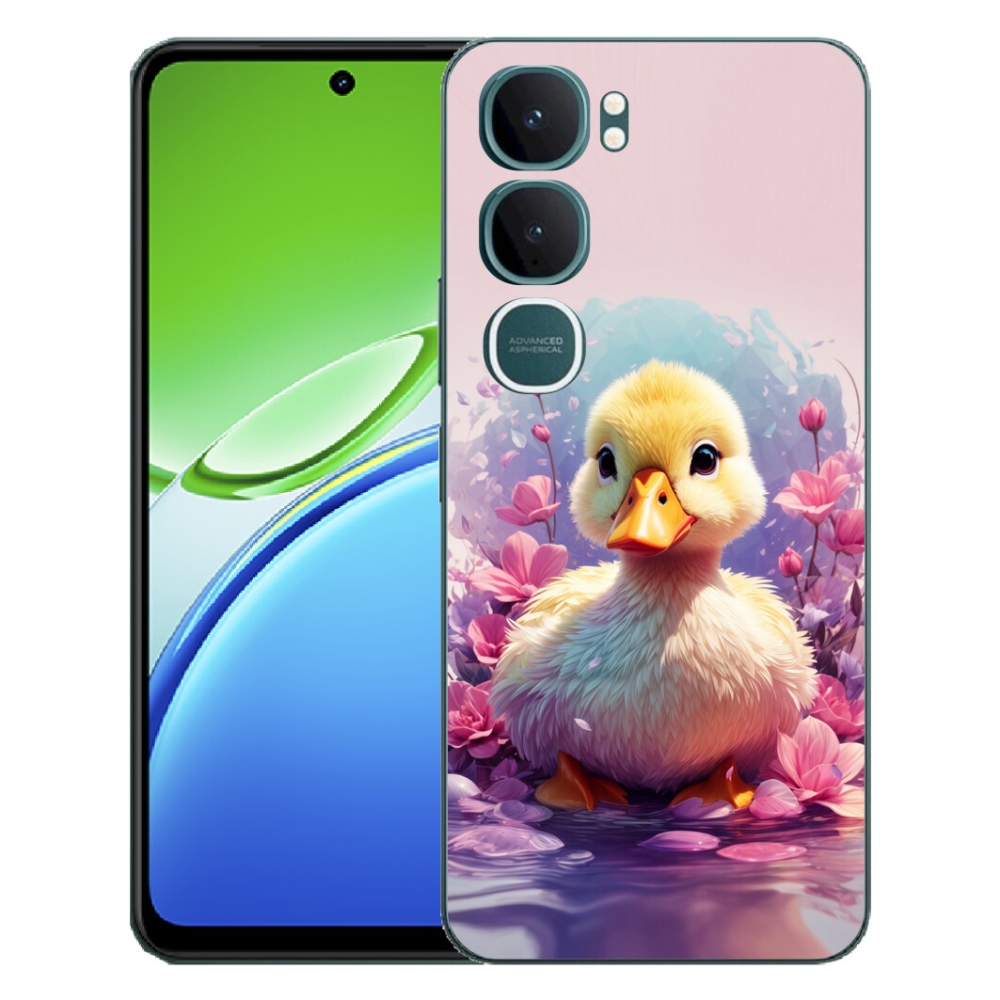 Gelový kryt mmCase na Vivo Y21d - kachnička
