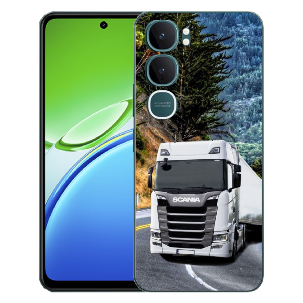 Gelový kryt mmCase na Vivo Y21d - kamion 1