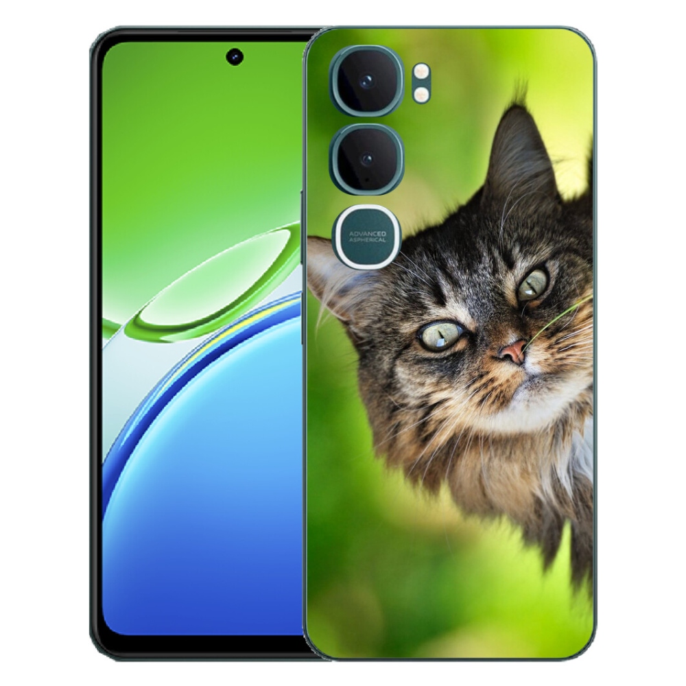 Gelový kryt mmCase na Vivo Y21d - kočka 3
