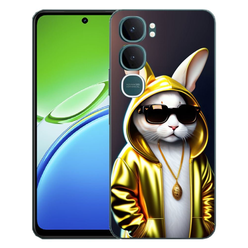 Gelový kryt mmCase na Vivo Y21d - kočka boss