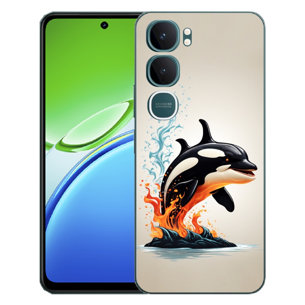Gelový kryt mmCase na Vivo Y21d - kosatka