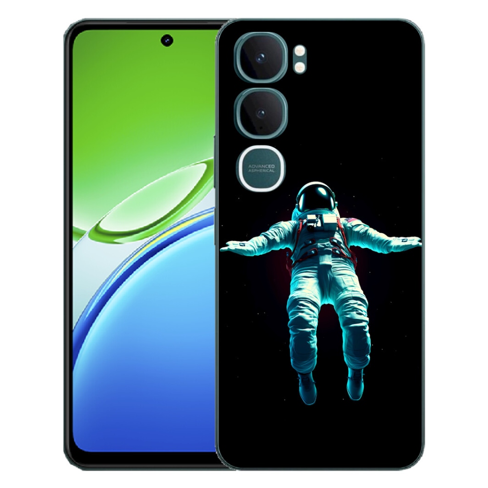 Gelový kryt mmCase na Vivo Y21d - kosmonaut