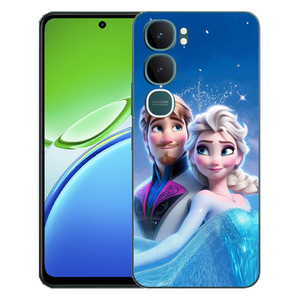 Gelový kryt mmCase na Vivo Y21d - ledové království 1