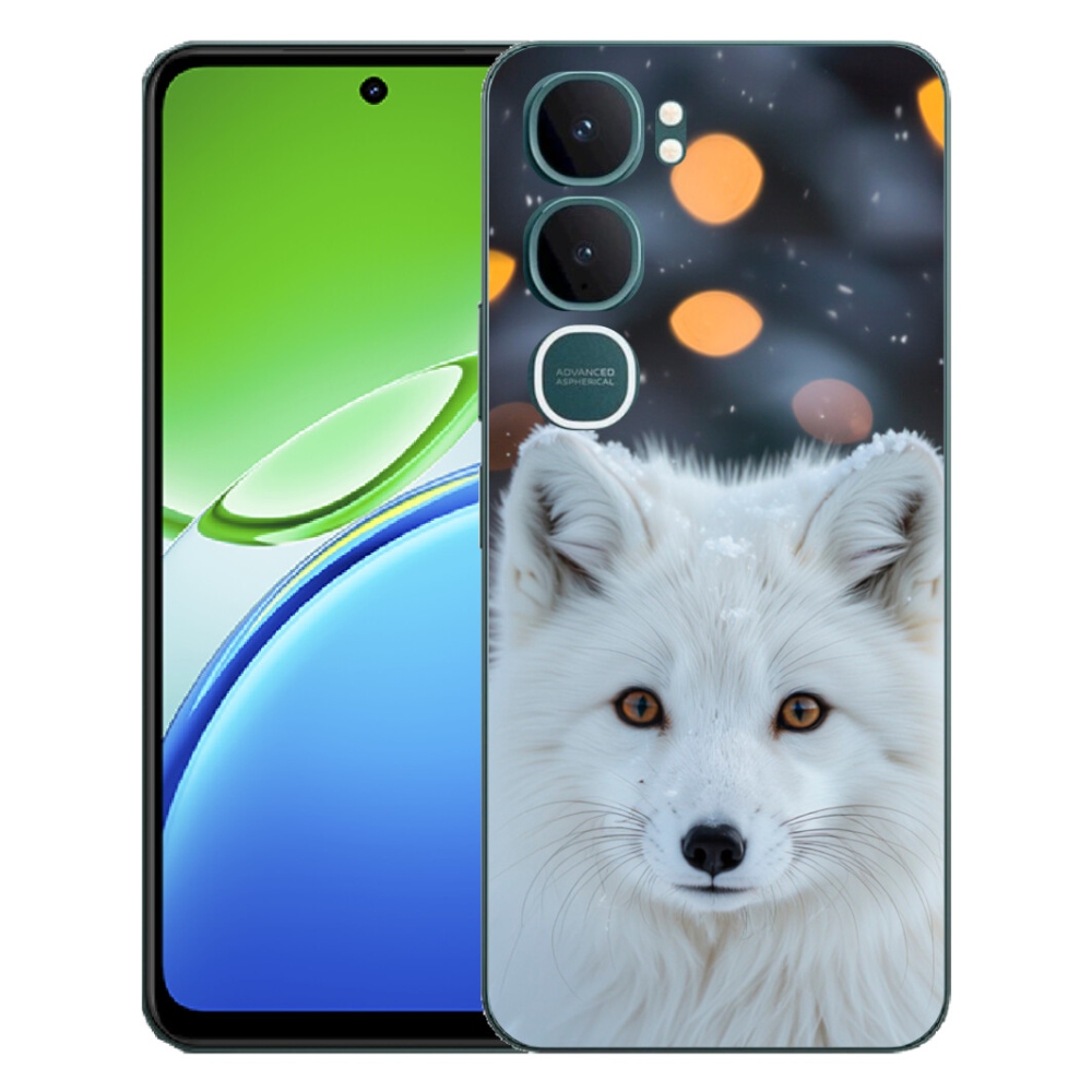 Gelový kryt mmCase na Vivo Y21d - liška polární