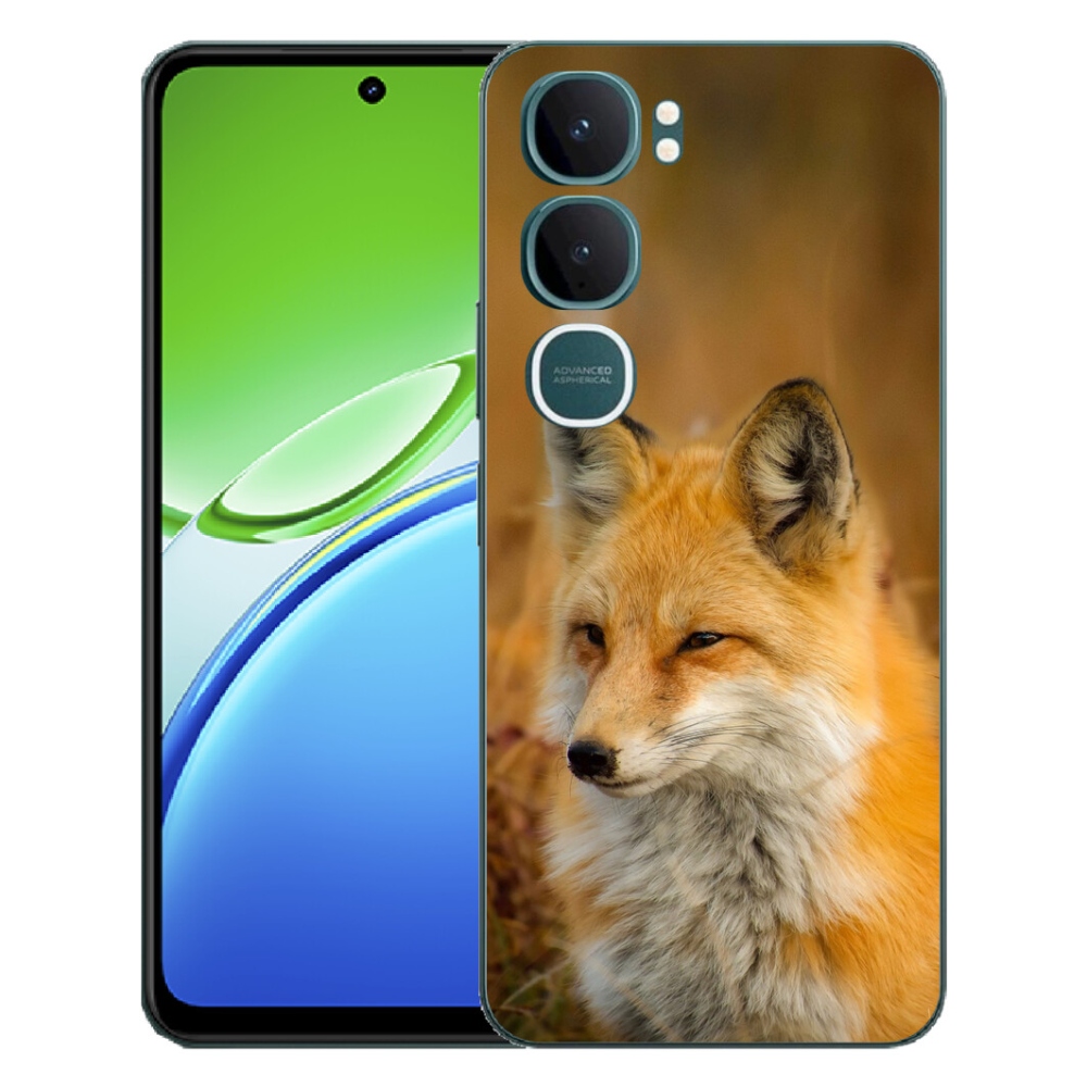 Gelový kryt mmCase na Vivo Y21d - liška