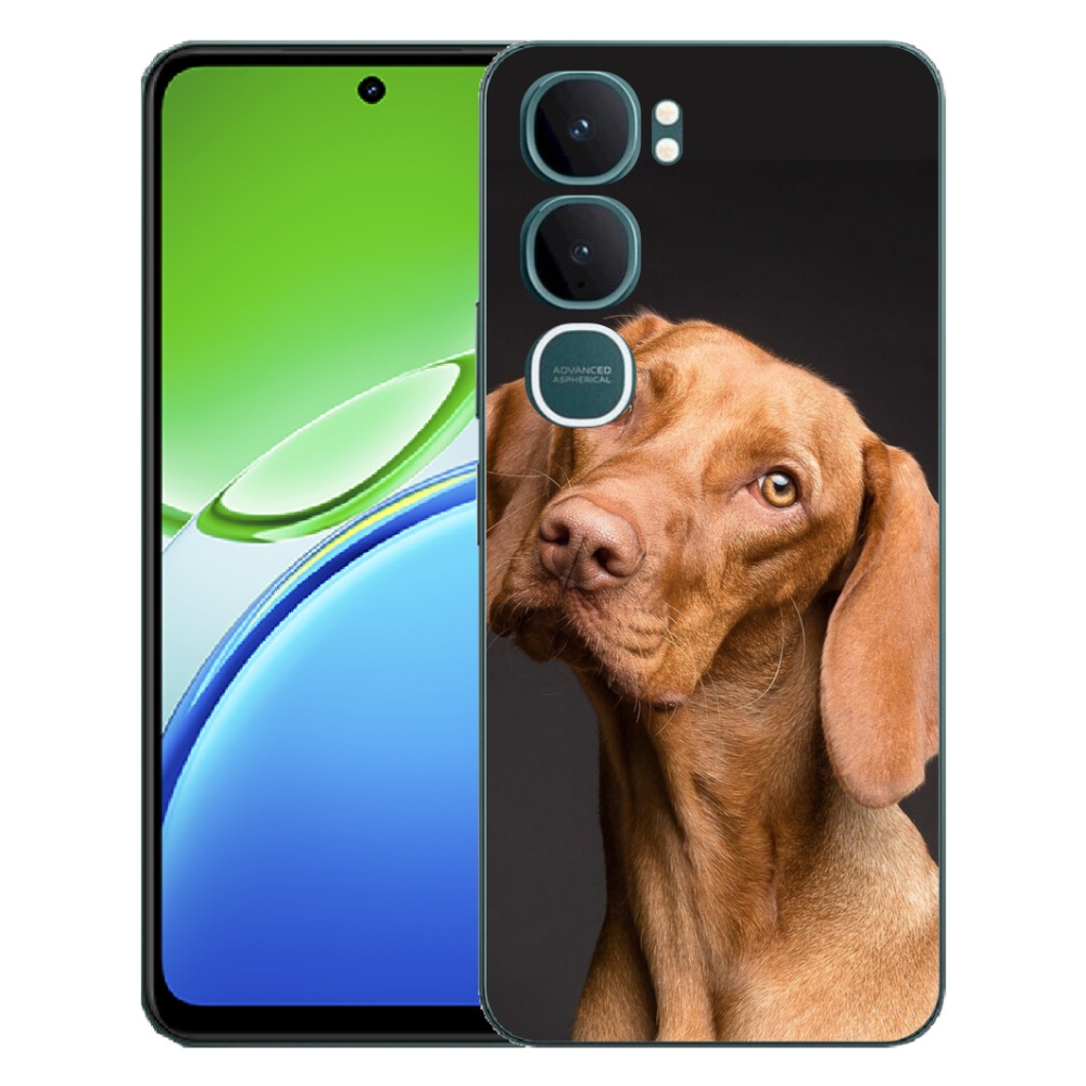 Gelový kryt mmCase na Vivo Y21d - maďarský ohař