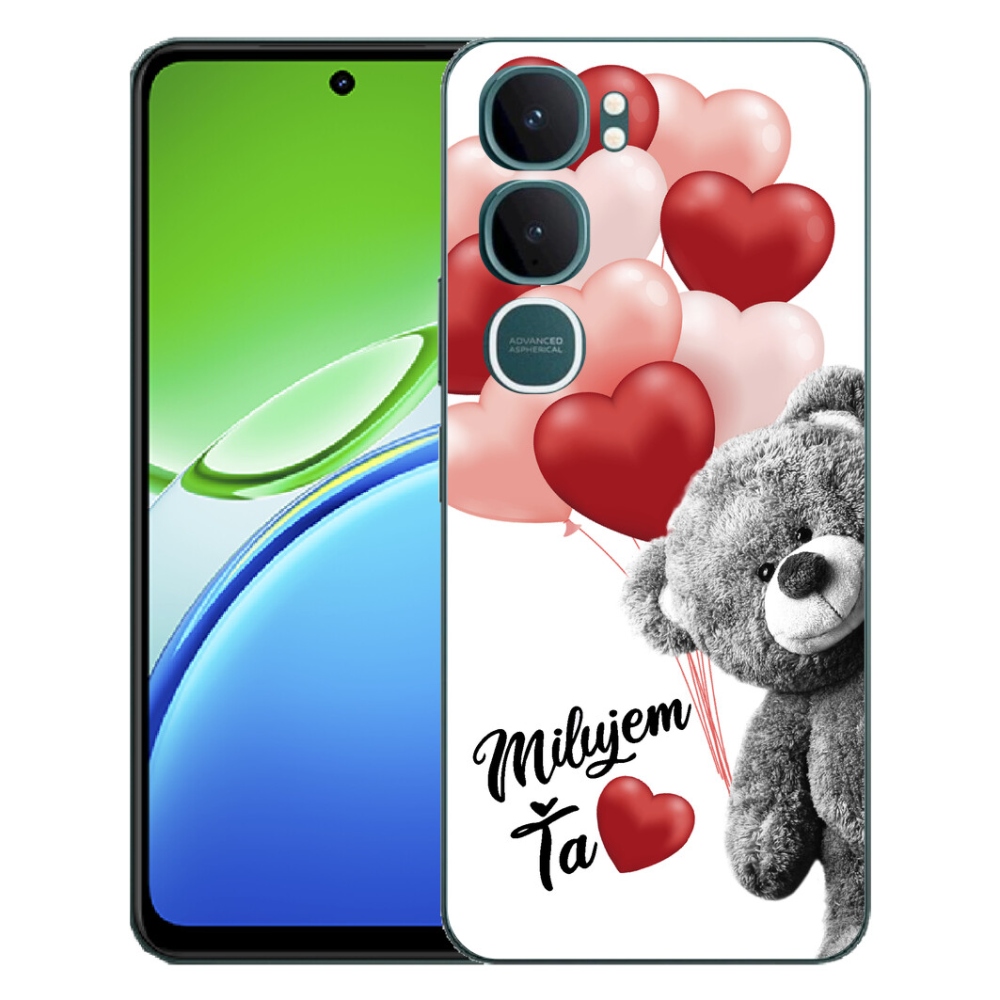 Gelový kryt mmCase na Vivo Y21d - milujem Ťa sk