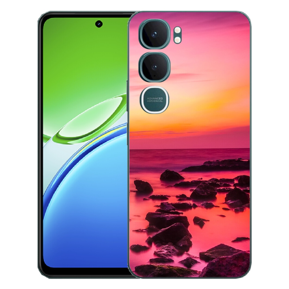Gelový kryt mmCase na Vivo Y21d - moře a záře