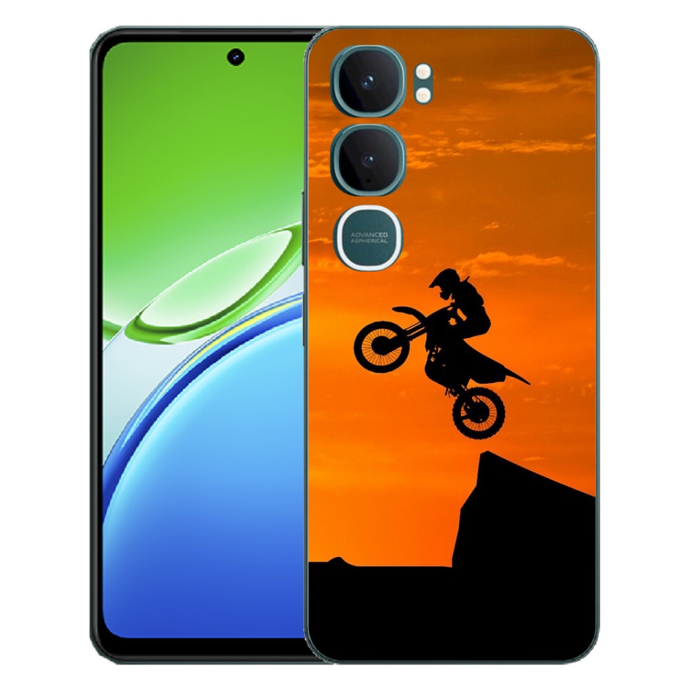 Gelový kryt mmCase na Vivo Y21d - motocross