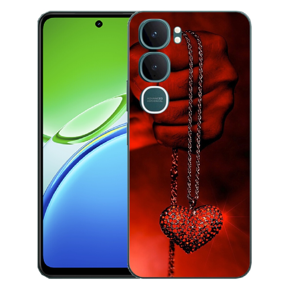Gelový kryt mmCase na Vivo Y21d - náhrdelník
