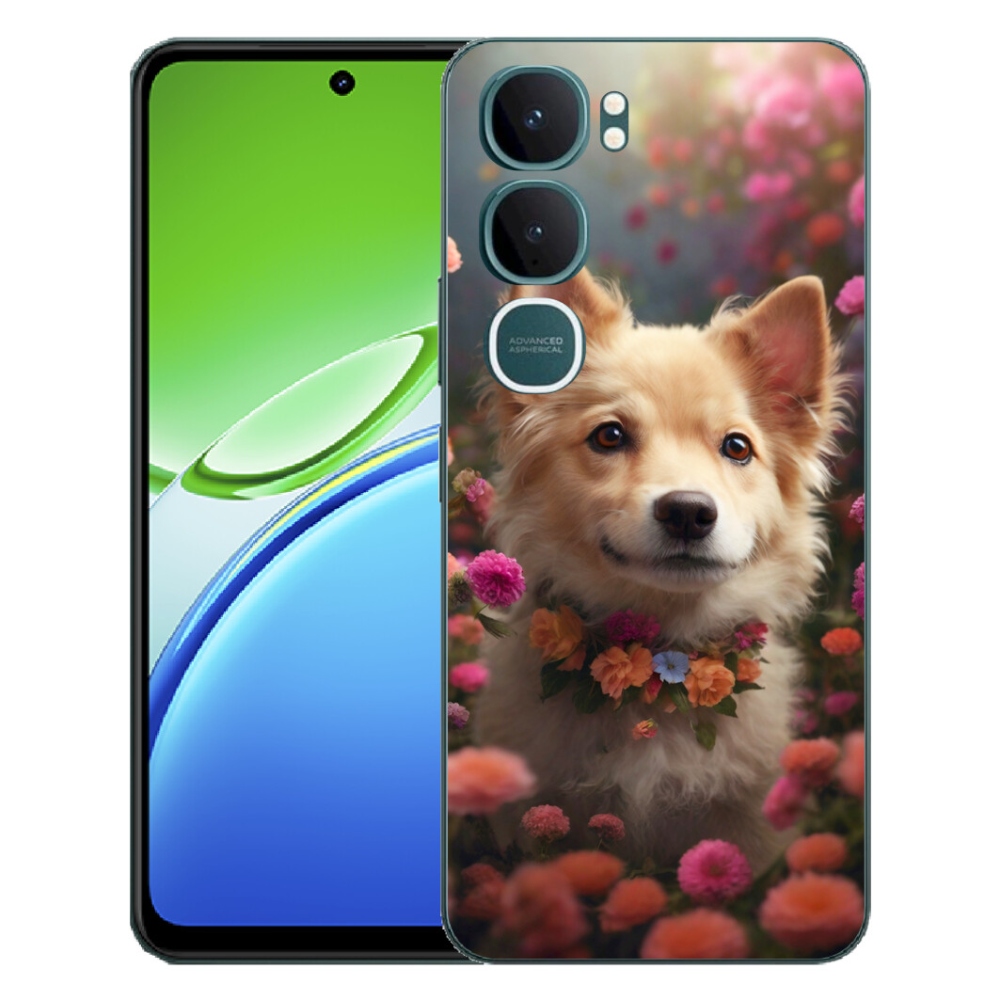 Gelový kryt mmCase na Vivo Y21d - německý špic