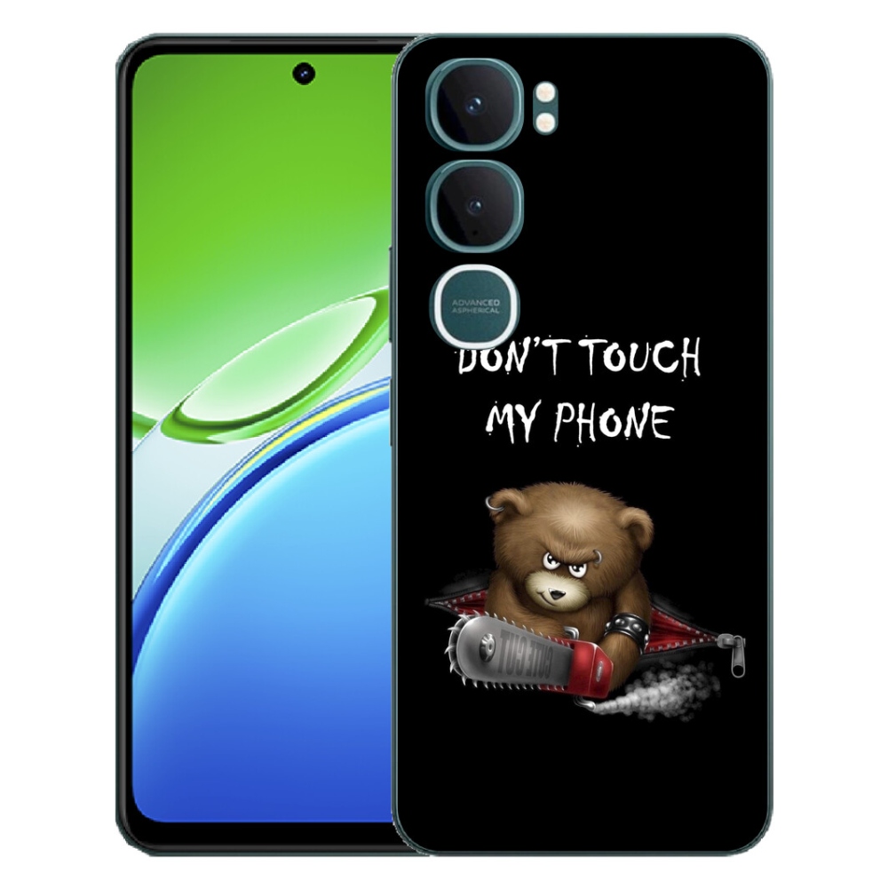 Gelový kryt mmCase na Vivo Y21d - nesahej na telefon