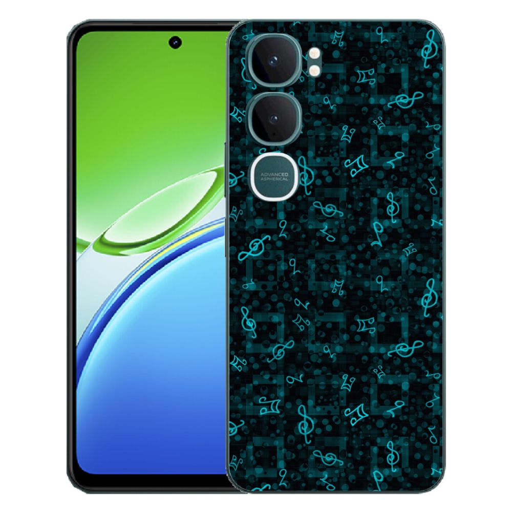 Gelový kryt mmCase na Vivo Y21d - noty 1