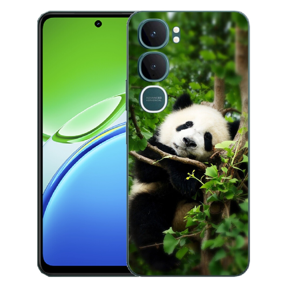 Gelový kryt mmCase na Vivo Y21d - panda