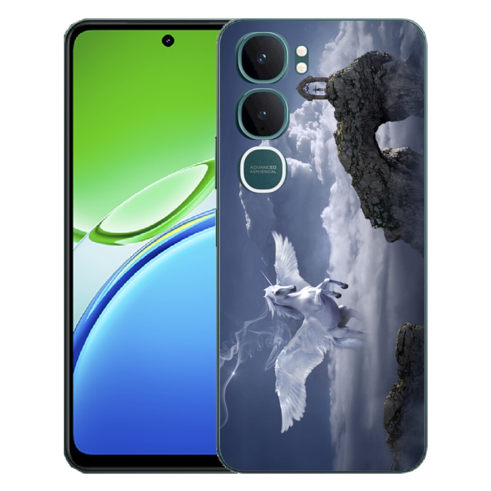 Gelový kryt mmCase na Vivo Y21d - pegas