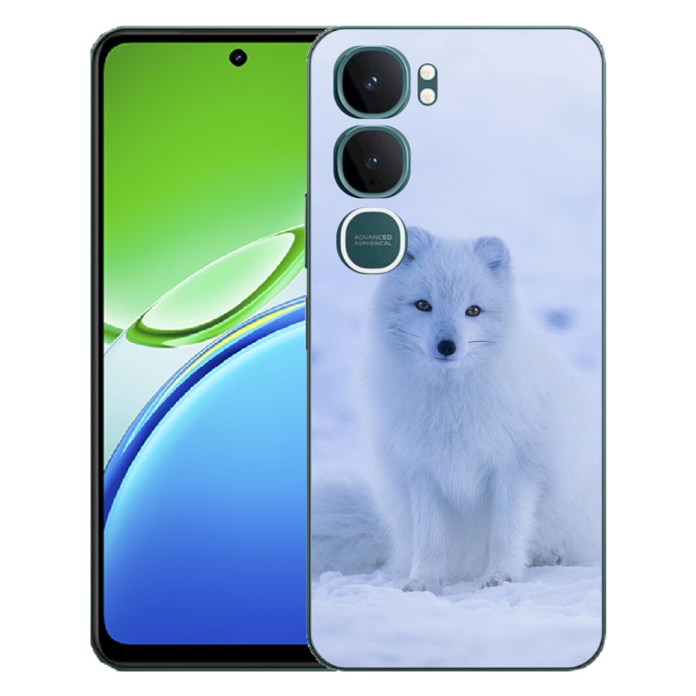 Gelový kryt mmCase na Vivo Y21d - polární liška