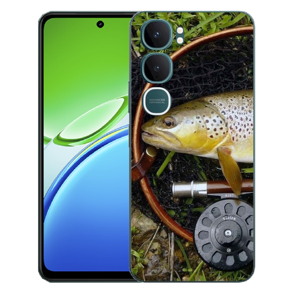 Gelový kryt mmCase na Vivo Y21d - pstruh 2