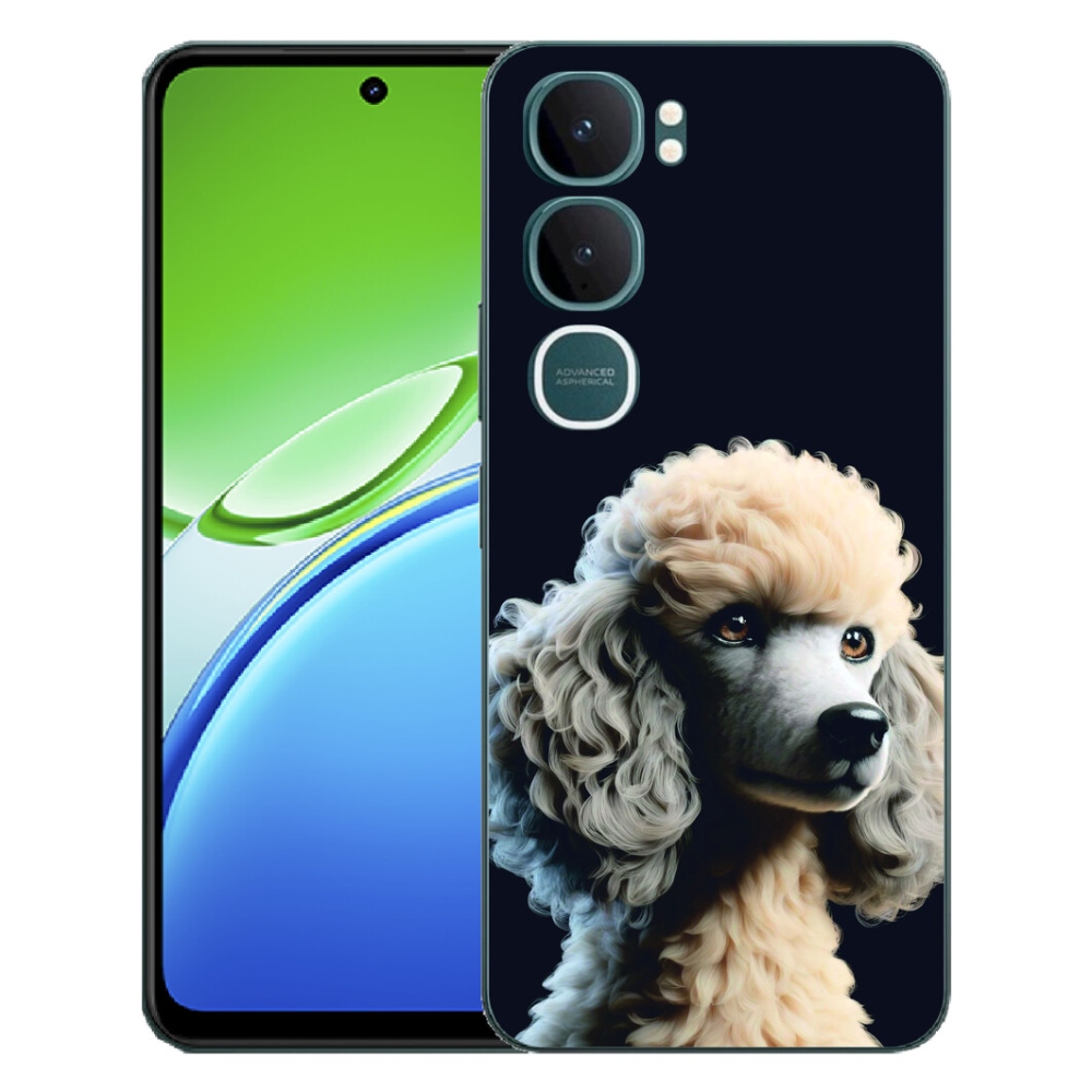 Gelový kryt mmCase na Vivo Y21d - pudl