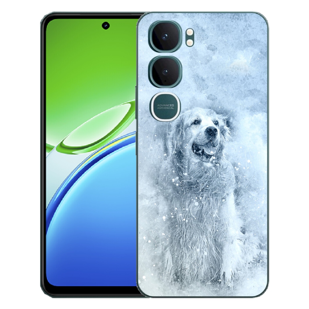 Gelový kryt mmCase na Vivo Y21d - retrívr