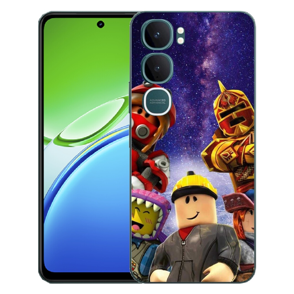 Gelový kryt mmCase na Vivo Y21d - roblox 3