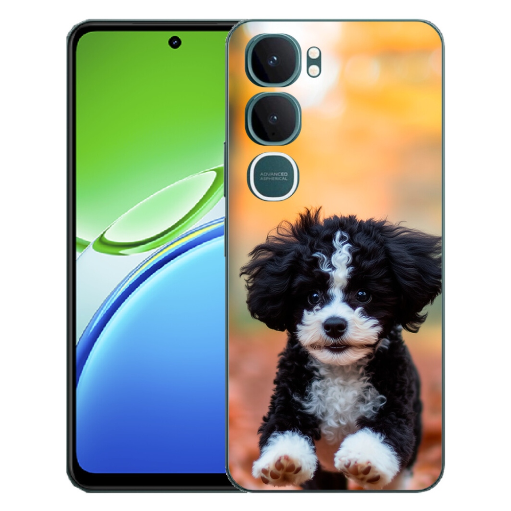 Gelový kryt mmCase na Vivo Y21d - roztomilé štěně 2